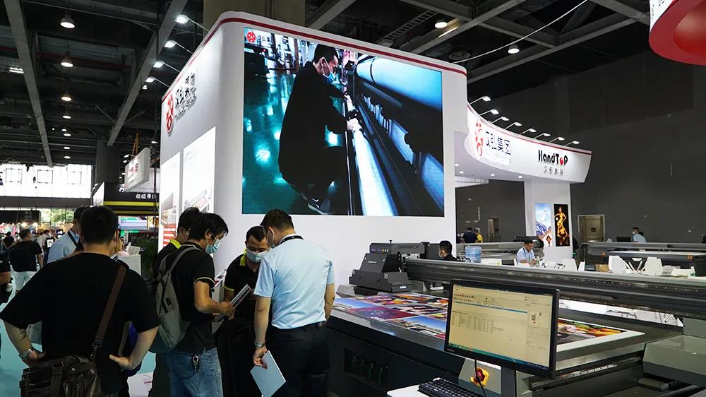 汉拓品牌uv平板打印机